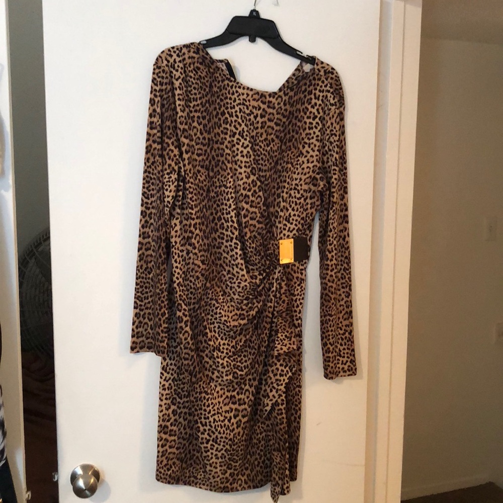 Michael Kors leopard print dress